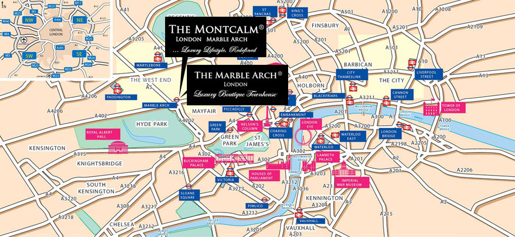 Location Direction The Montcalm London Marble Arch Hotel