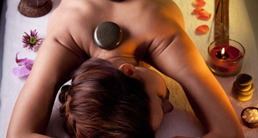 1 hr Hot Stone Massage  with Champagne Afternoon Tea Per Person £95.00 (was £131.00)